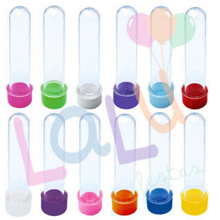 50 unidades Tubetes 13cm - Para Lembrancinhas - Várias Cores em Oferta na Shopee