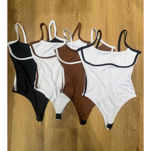 Body Maiô Ely Alças Cavado Feminino com Bojo Sustentação Alcinha Oferta Relampago