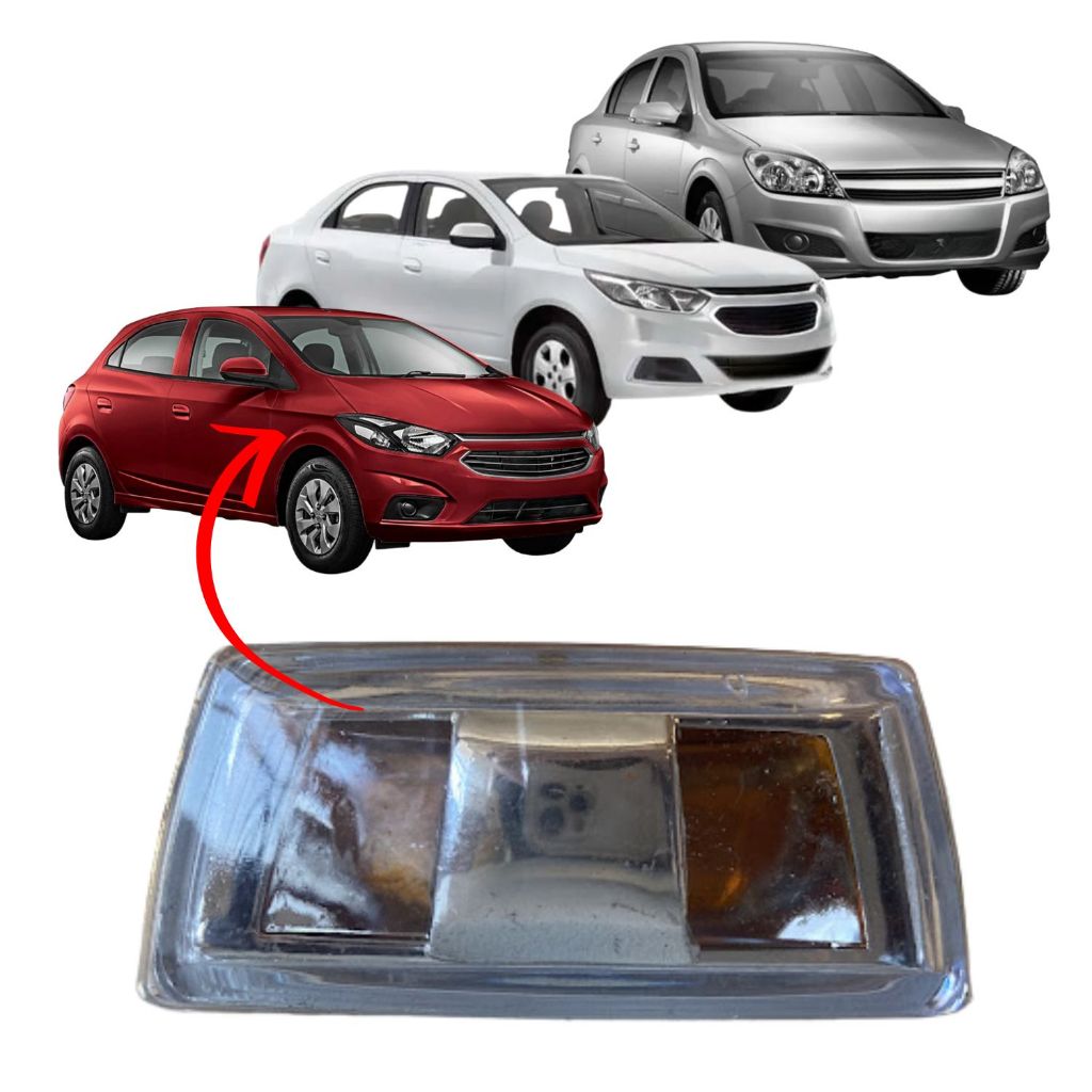 Lanterna lateral Onix Vectra Cobalt  – Com ou sem Soquete