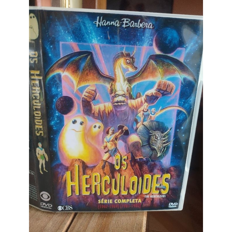 Dvd Os Herculóides Série Completa Dub 3 DVDS 47 EPISÓDIOS