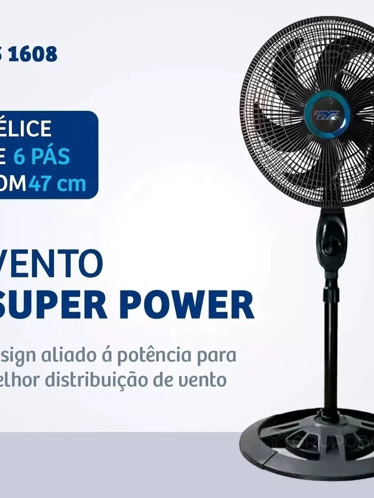 Ventilador de Coluna 103cm-130cm ajuste de altura livremente, ventilador de pé 110v/220v