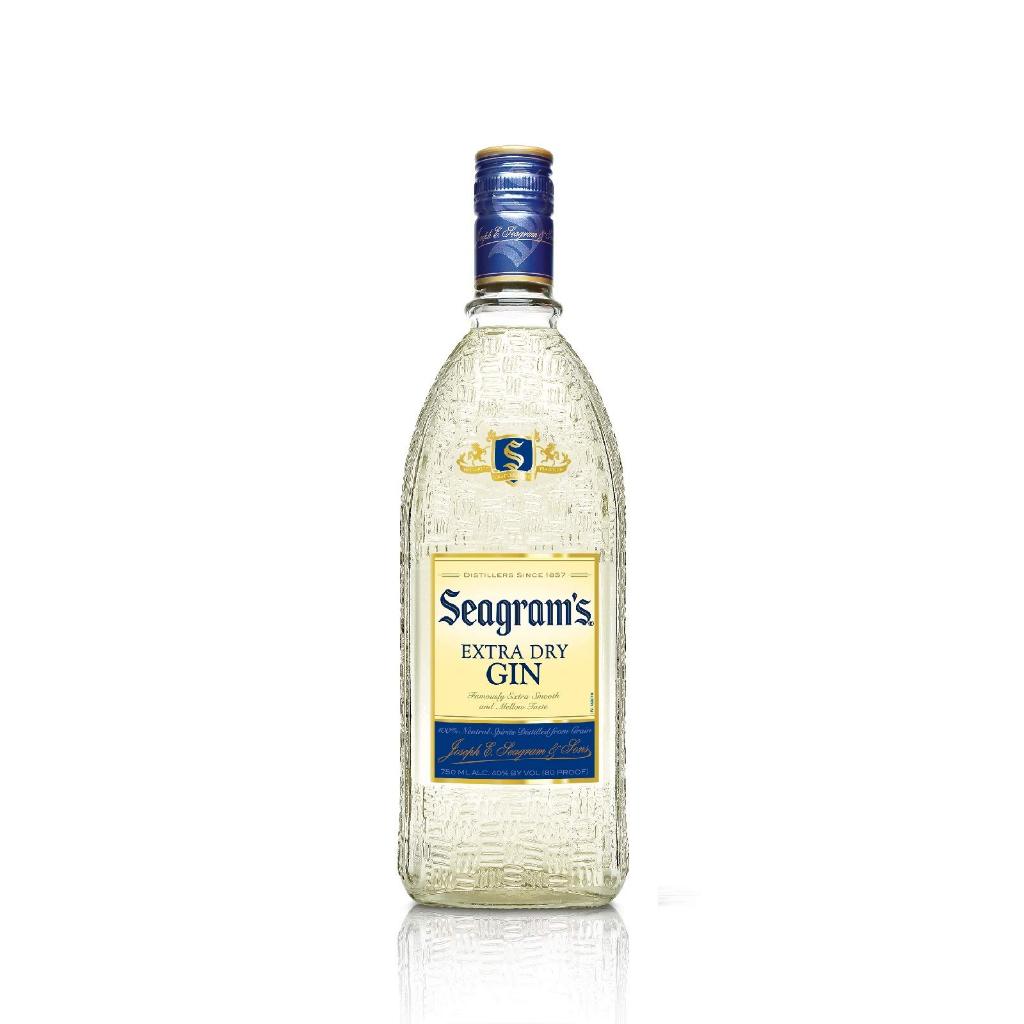 GIN SEAGRAMS GARRAFA 750ML em Oferta na Shopee