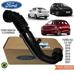 Mangueira Filtro Ar Purificador Ford Ka 1.0 3 Cilindros 2015 a 2021 E1b19c623ab Original FORD Novo