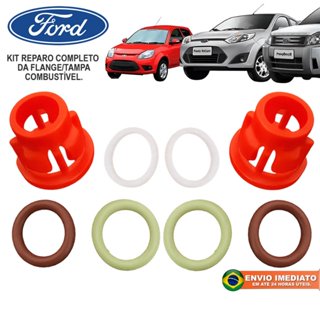 Reparo Completo Engate Quick Flange Tampa Bomba Combustível Ford Fiesta Ecosport Focus Courier 8 Pcs em Oferta na Shopee