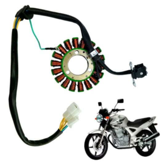 Estator Gerador Magneto Cbx 250 Twister + Bobina Pulso
