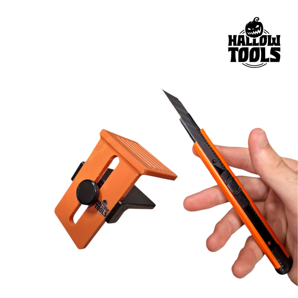 Kit Precisão Hallow Tools - Estilete + Guia de Corte de Espessura