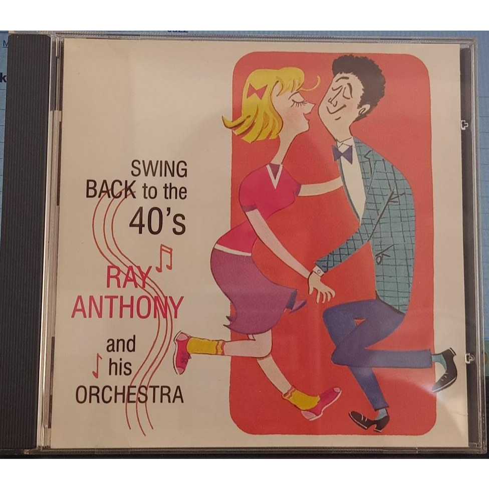 132 - Cd - Ray Anthony And His Orchestra* – Swing Back To The 40's - 1995