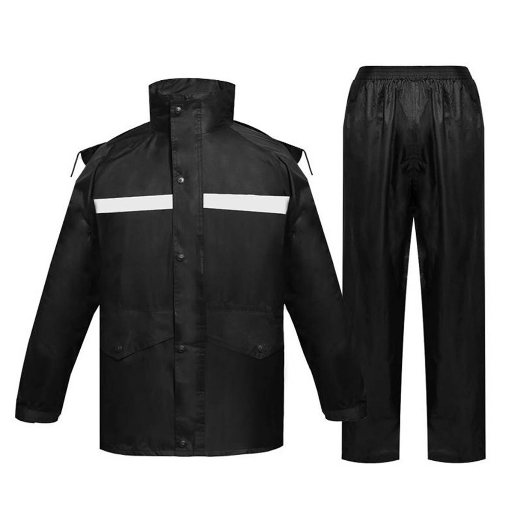 Detalhes do Conjunto Capa De Chuva Com Capuz Motoqueiro Motoboy Ciclista + Luva TouchScreen Impermeável De Frio