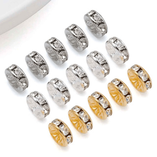 1000 Rondelle de Strass 8mm Separador de Contas Bijuteria DIY Terço Artesanato em Oferta na Shopee
