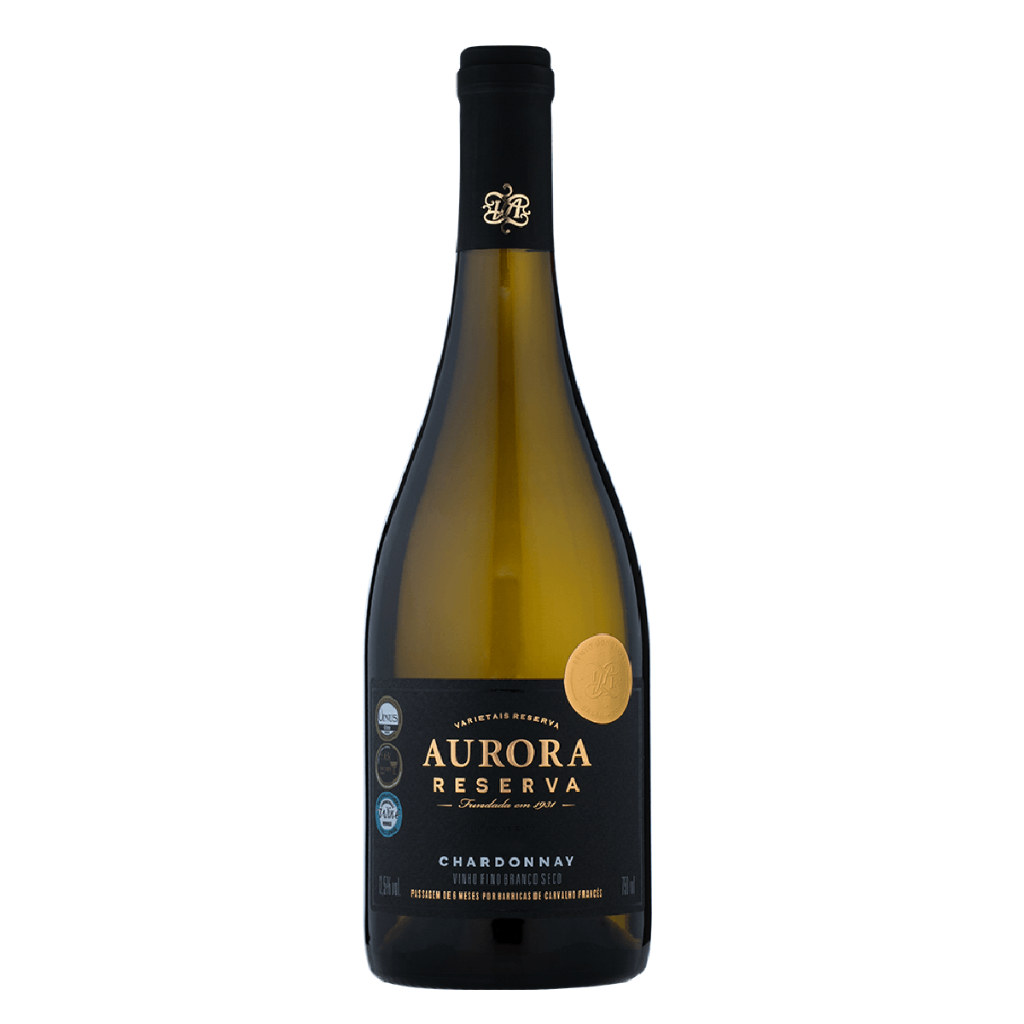 VINHO BRANCO AURORA RESERVA CHARDONNAY 750ML em Oferta na Shopee