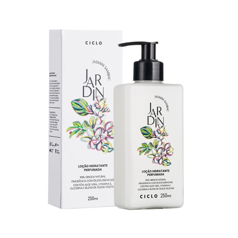 Ciclo Jardin Jasmim Sambac - Loção Hidratante 250ml