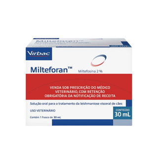 Milteforan Tratamento Contra Leishmaniose Virbac Cães Original em Oferta na Shopee