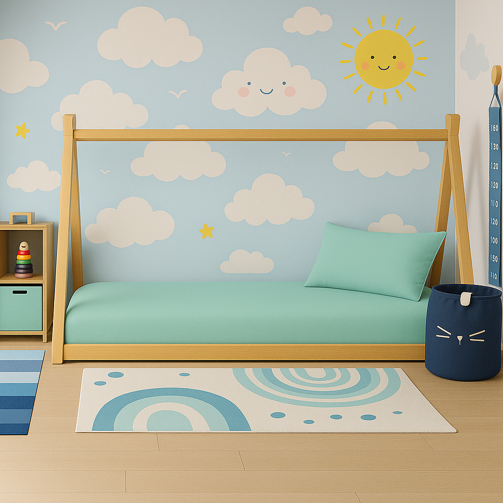 Jogo de Lençol Mini Cama Infantil com Elástico Malha 100% Algodão em Oferta na Shopee