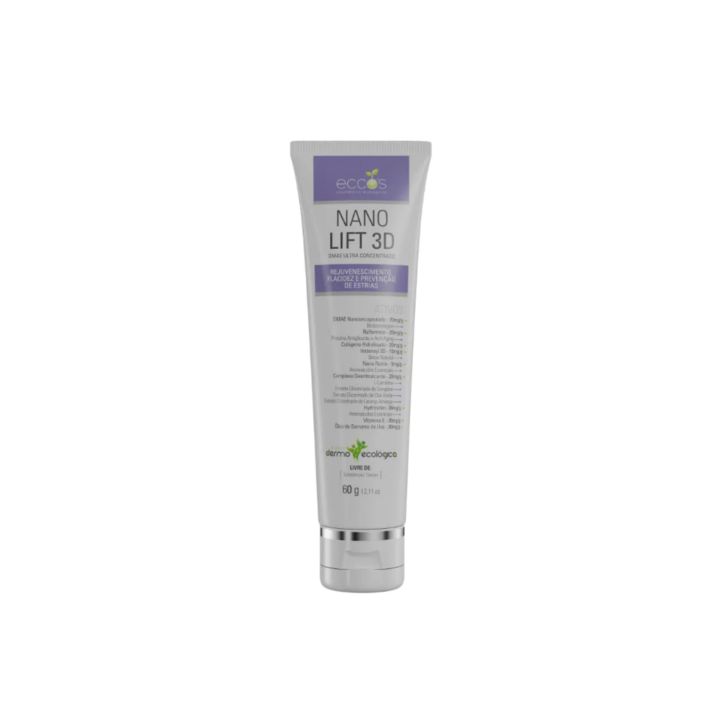 Nano Lift 3d - Creme Firmador C/ Dmae 60g -Eccos
