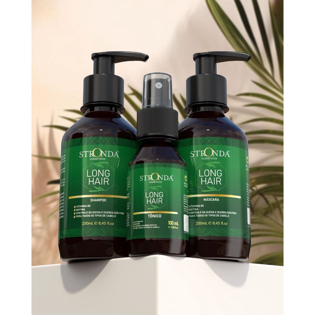 Kit Long Hair Stronda Cosméticos