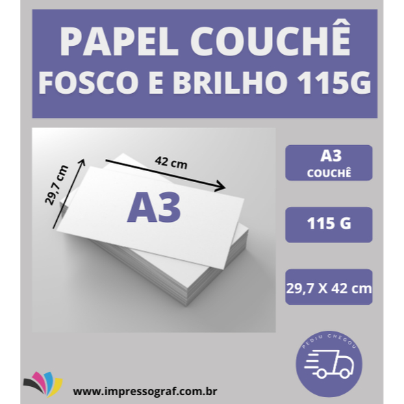 Couche A3 115g: Guia Completo e Onde Comprar | BuscaProdutos