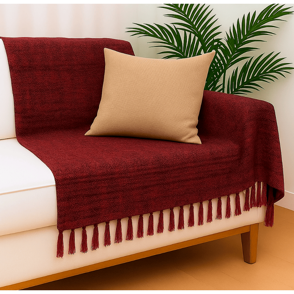 Manta Para Sofá Tipo Capa De Sofá Luxo 210x120 Gigante Decoração Protetora