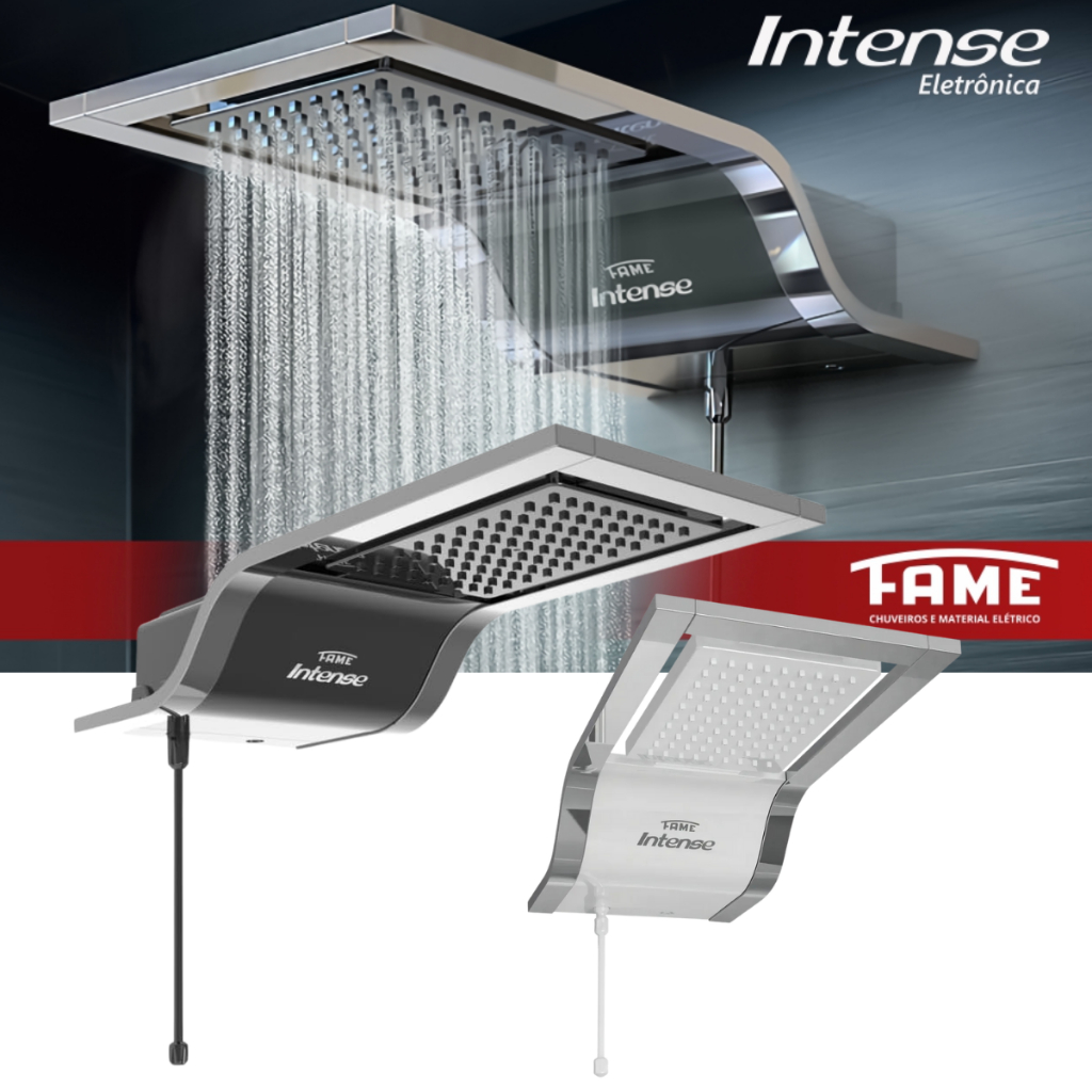 Ducha Eletrônica Intese Luxo Chuveiro 7800w em Oferta na Shopee