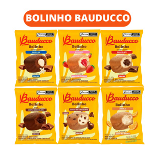 Bolo Bolinho Bauducco Chocolate Caixa 16un 40g kit escolar em Oferta na Shopee
