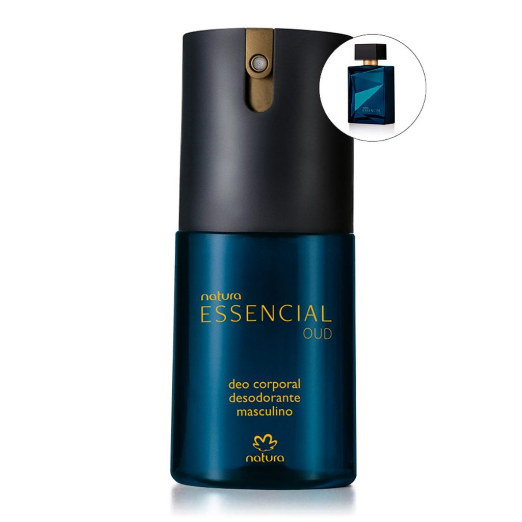 Desodorante Spray Essencial Oud Masculino 100ml - Natura