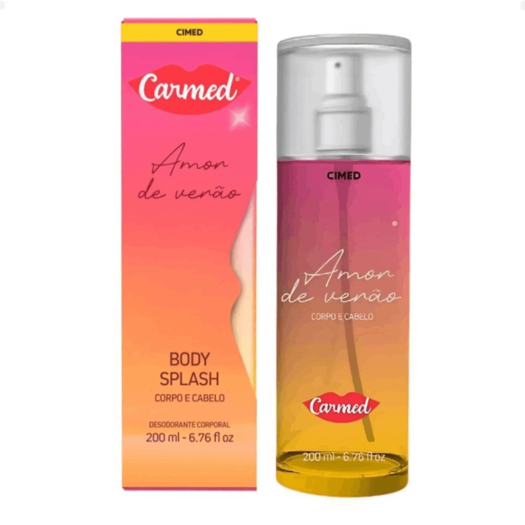 Body Splash Carmed Amor de Verão 200ml - Perfumaria Refrescante