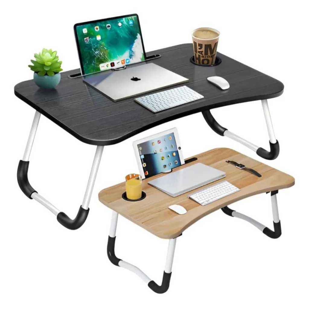 Mesa Dobrável Suporte Notebook Celular Tablet Cama Sofá Estudo Trabalho café da manhã