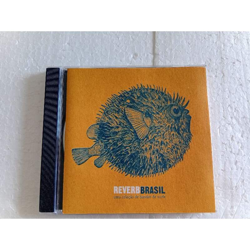 CD coletânea reverb Brasil surf music ótimo estado mídia e capa