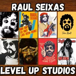 Raul Seixas - Placas Quadros Decorativos Posters Rock Brasileiro
