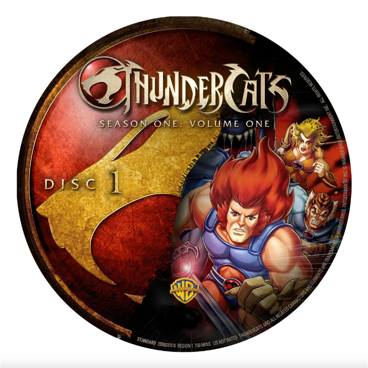 cd personalizado trilha sonora thundercats desenho anime geek