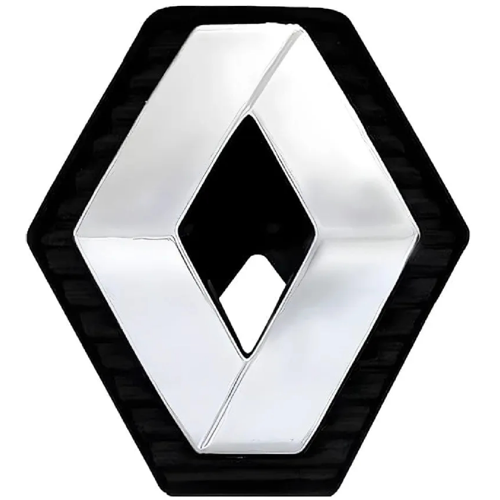 Emblema Renault Logo Da Grade Dianteira Clio E Clio Sedan 2004 2005 2006 2007 2008 2009 2010 2011 2012