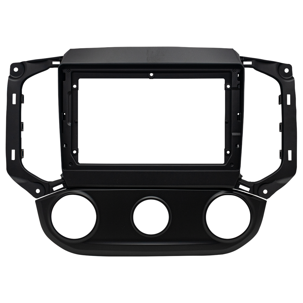 Moldura 9 Polegadas S10 / Trailblazer 2017 A 2024 Painel Multimídia 2din Preto Fosco Alto Acabamento em Oferta na Shopee