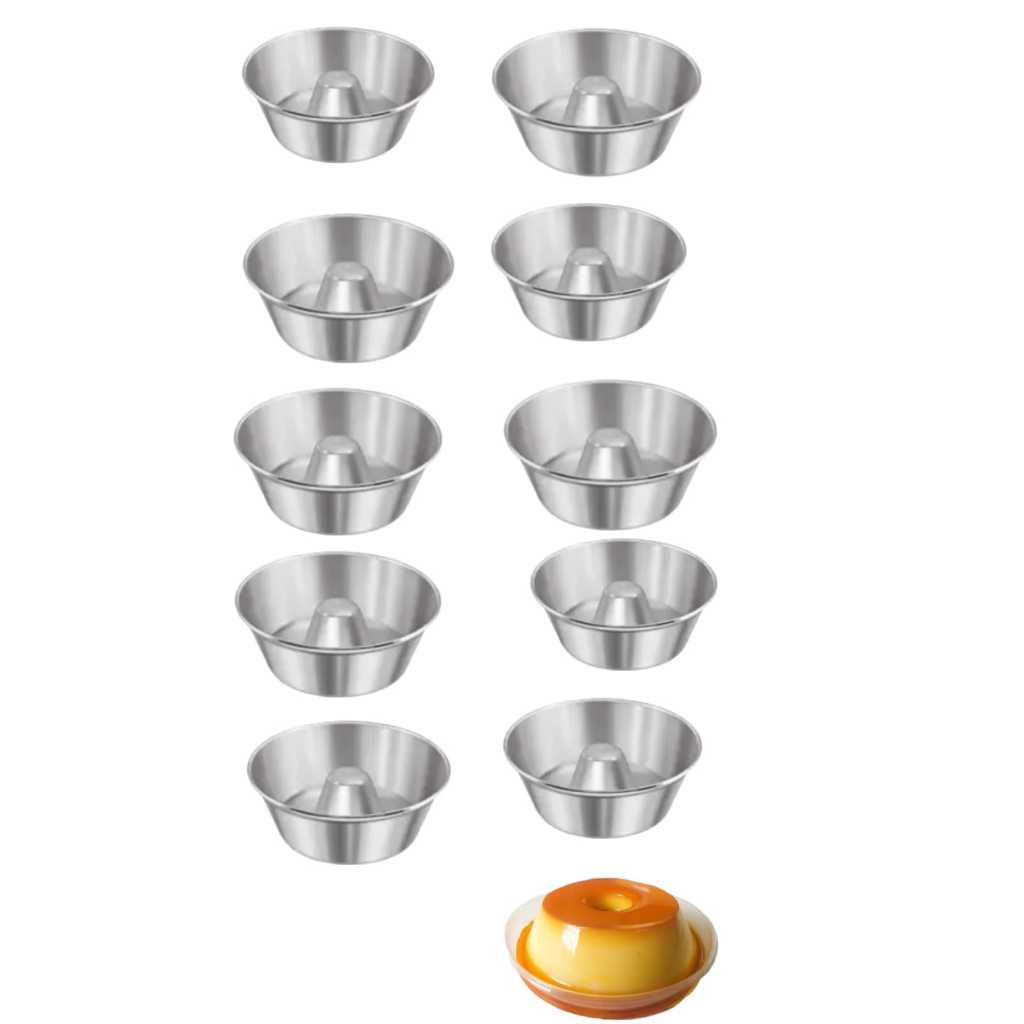 Kit com 12 Forminhas  Mini Pudim Nº 9 6x4 em Oferta na Shopee