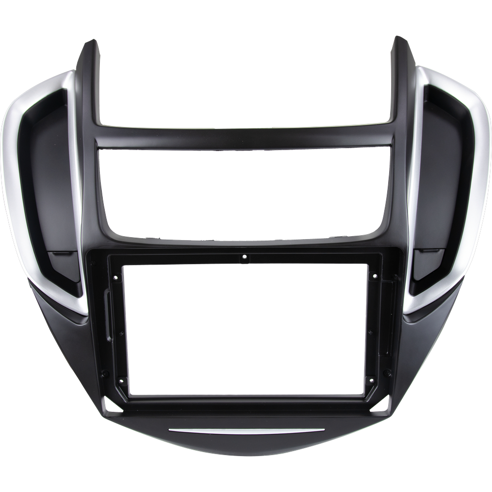 Moldura 9 Polegadas Chevrolet Tracker 2013 A 2016 Painel Multimídia 2din Preto Fosco Alto Acabamento em Oferta na Shopee