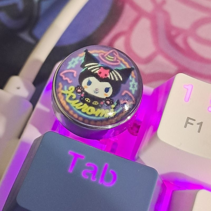Keycap Kuromi - Teclado Mecânico