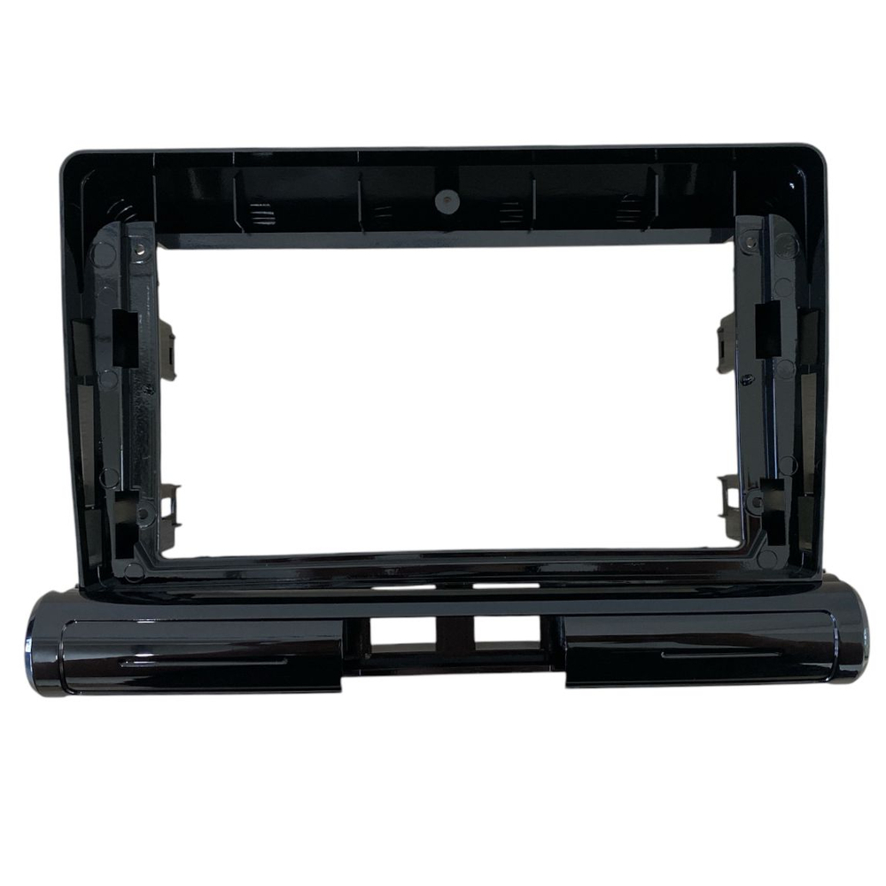 Moldura 9P Citroen C4 Cactus C4  Lounge 19 Acima Painel Multimídia 2din Black Piano Alto  Acabamento