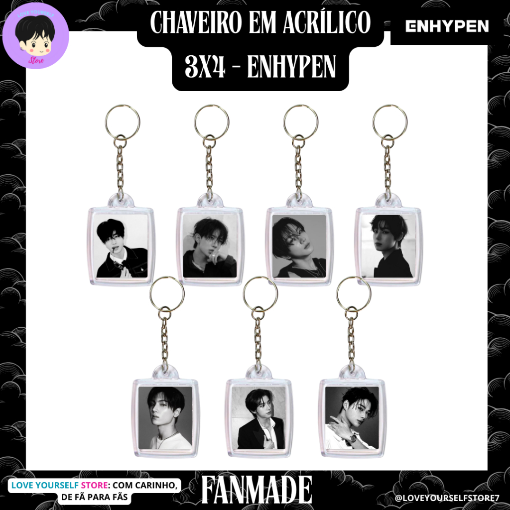 Chaveiro de ENHYPEN em Oferta | Shopee Brasil 2026