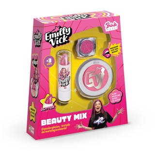 Kit Maquiagem Infantil Beauty Mix Emilly Vick Dos Rosa - Brink Model em Oferta na Shopee