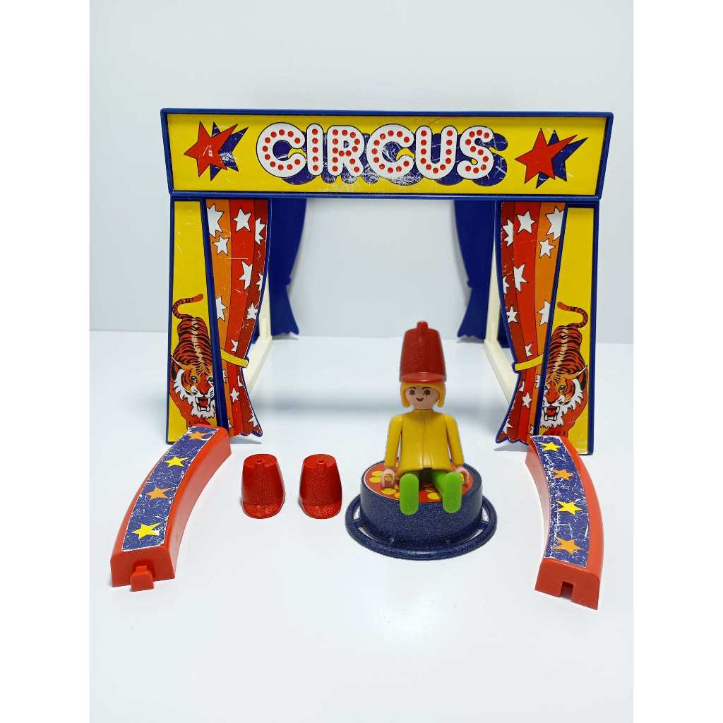 Circo Playmobil Antigo Anos 80 Retrô Vintage Trol Brinquedo