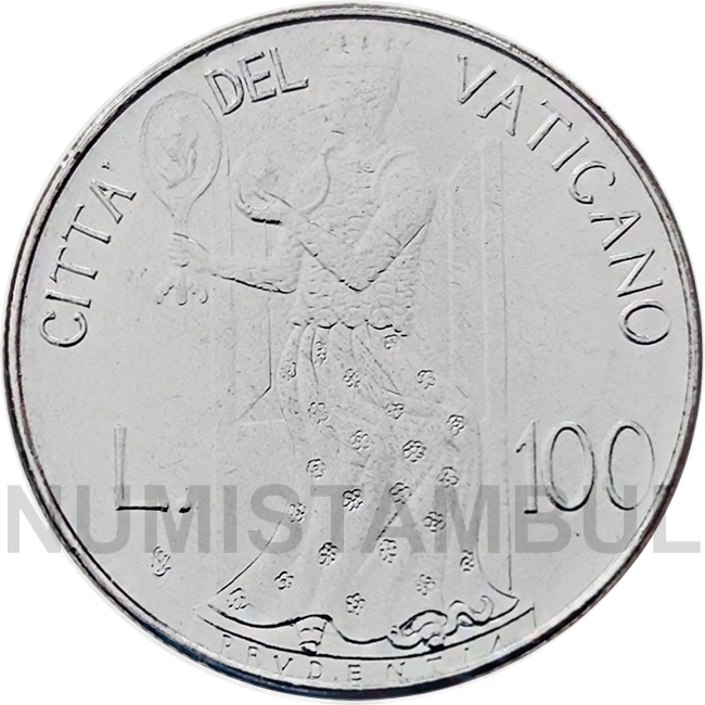 Vaticano - 100 liras 1980 (prudência)