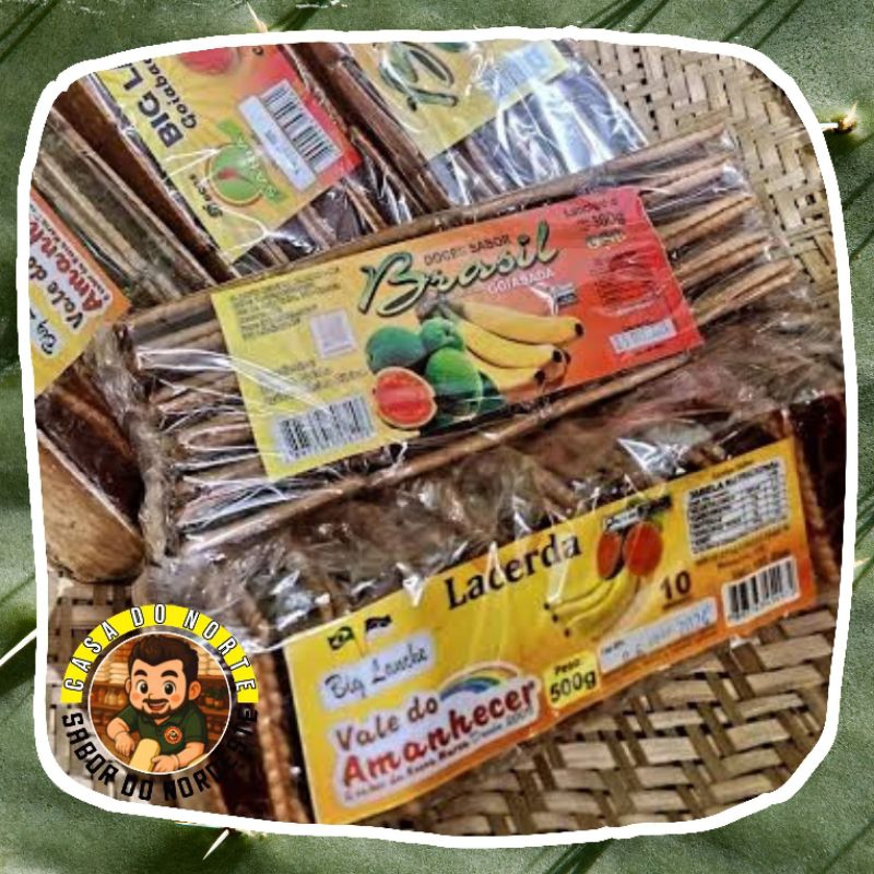 Big lanche Brasil, Recheado Goiabinha Pacote 800g Com 20 Unidades
