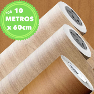 Até 10 METROS X 60CM Adesivo Vinil Madeira Jequitibá Carvalho Envelopamento Móveis Armário Papel Parede Porta Decoração em Oferta na Shopee