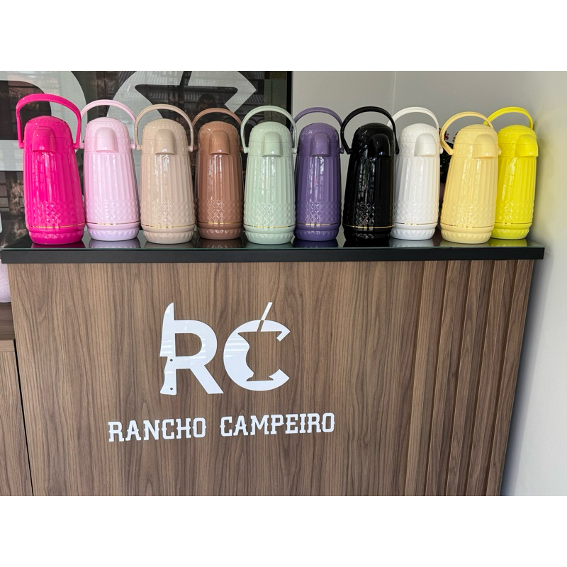 garrafa térmica Valentina em Oferta na Shopee