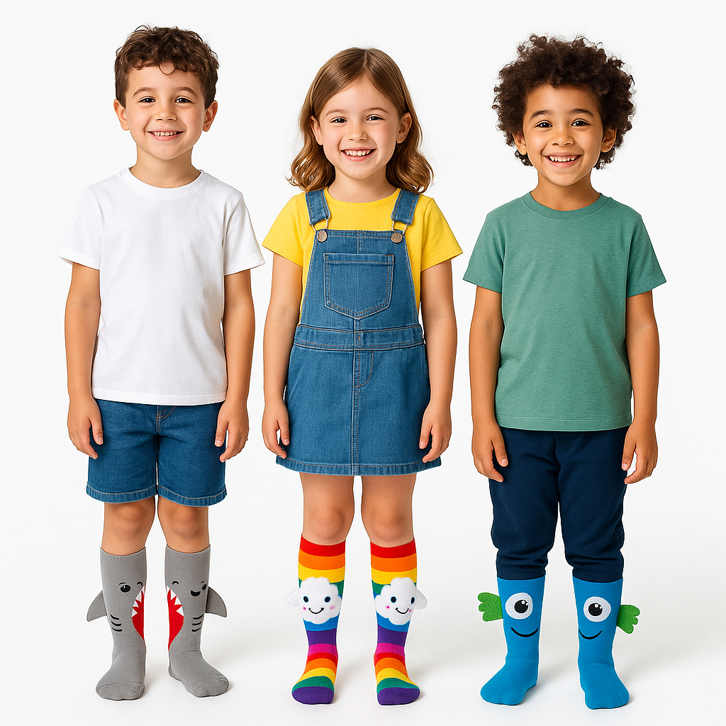 Detalhes do Meias 3D Crazy Socks – Diversão e Conforto em Cada Passo!
