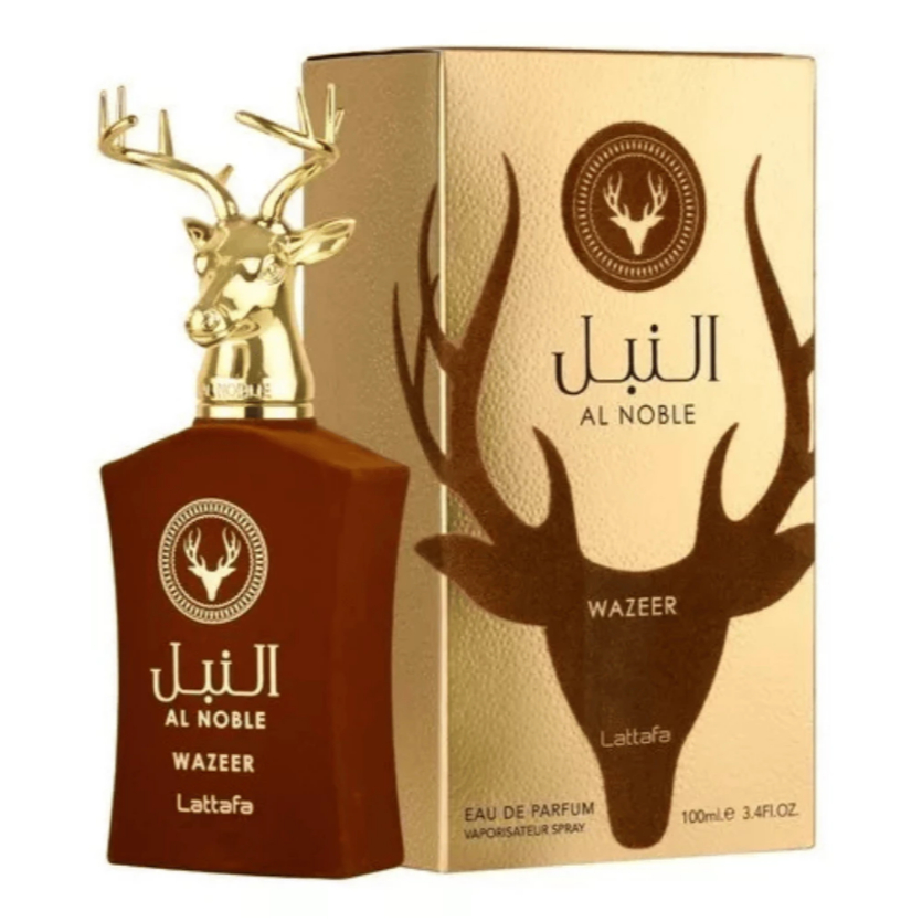 Perfume Al Noble Lattafa Árabe 100ml Masculino Embalagem de vidro lacrado
