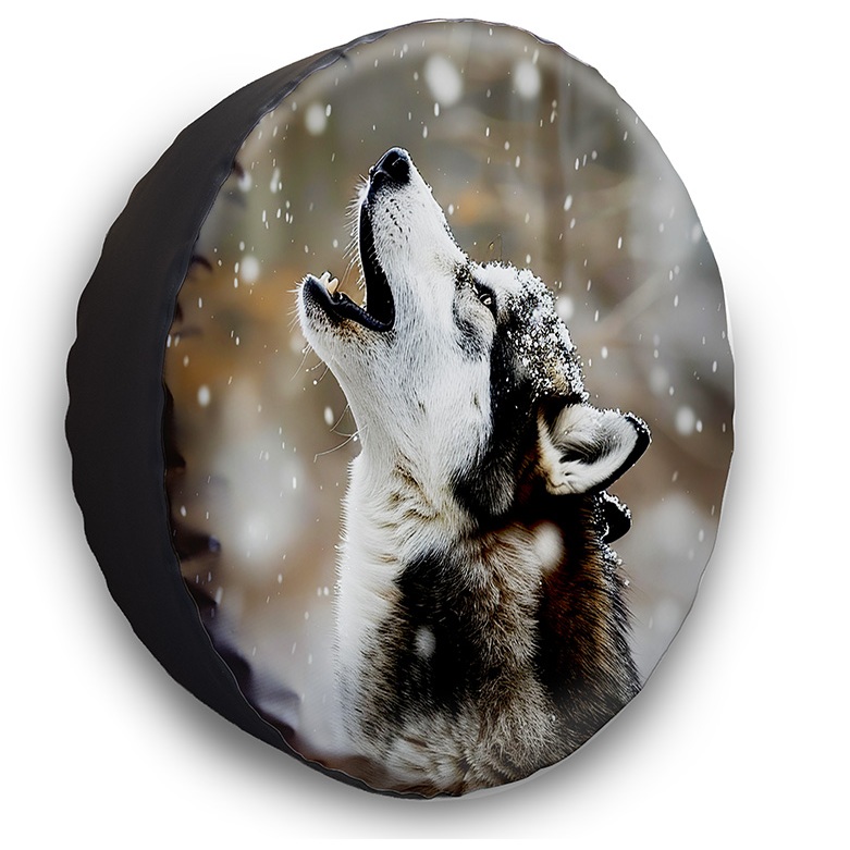Capa Para Estepe Carro Aro 15 E 16 Ecosport Spin Active Doblo Idea Citroen C3 Aircross Crossfox Lobo Neve