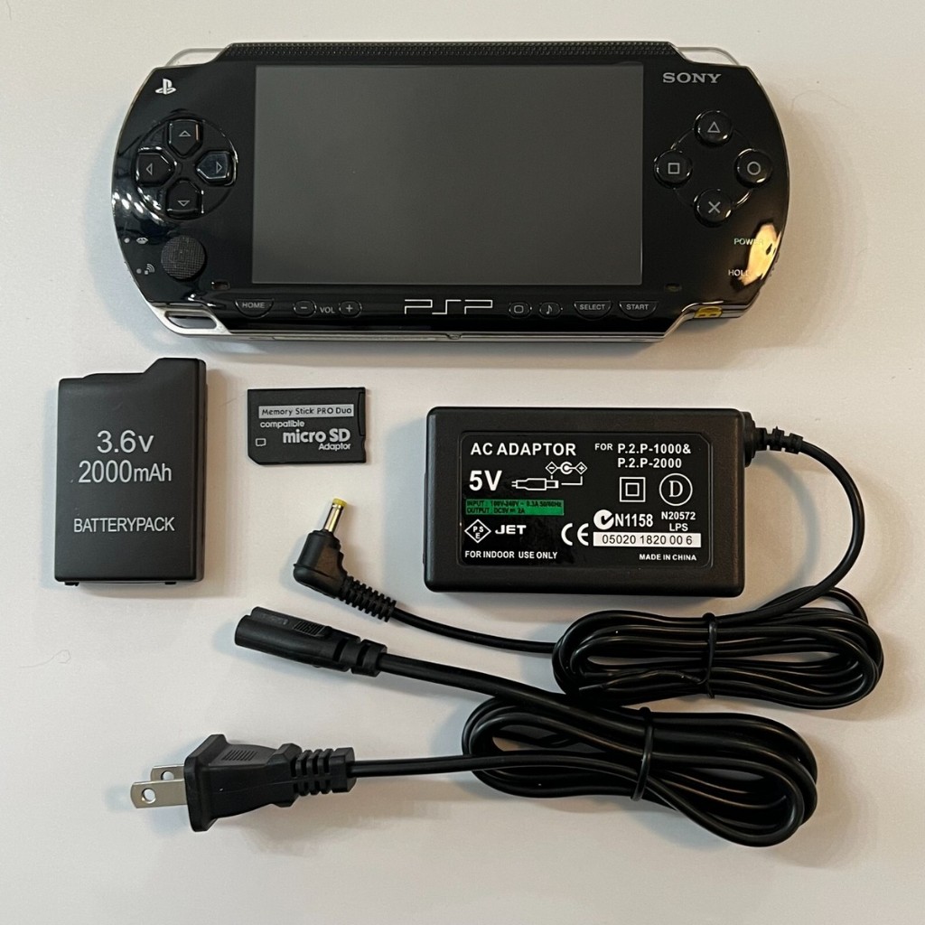 Console Portátil PSP Original Aparelho Completo + Jogos Personalizados