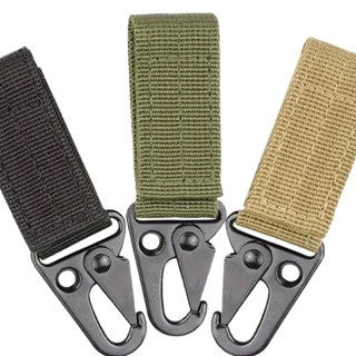 Chaveiro Mosquetão em Nylon Suporte Para Pendurar Acessórios em Tirantes Colete Cinto em Oferta na Shopee