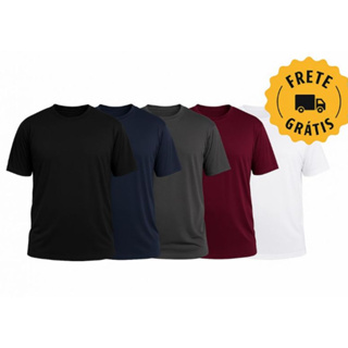 Camiseta Plus Size Masculina G1 G2 G3 - Secagem Rápida para Academia Corrida Treino e Esportes em Oferta na Shopee