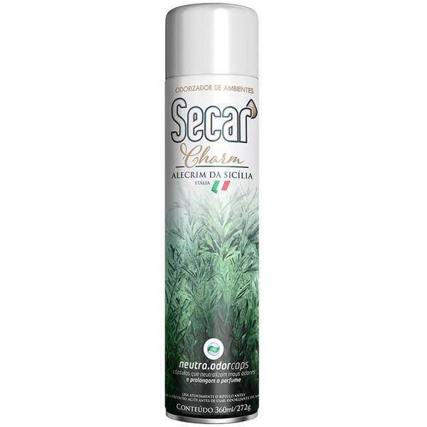 Odorizador Aerossol Charm Secar Alecrim da Sicília Spray 360ml