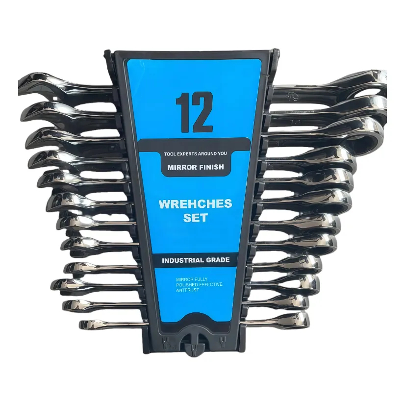 Kit de 12  Chaves Combinadas de Aço Cromo Vanádio Estrela Placada de 6 mm a 19 mm em Oferta na Shopee